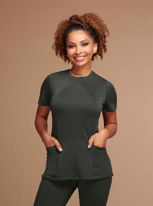 Blusa Minerva manga curta  Top