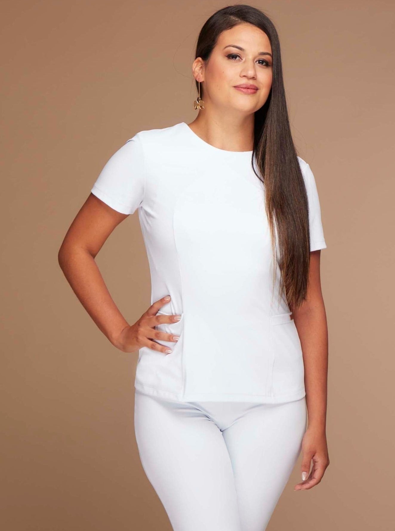 Blusa Minerva manga curta  Trend