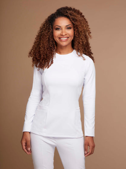Blusa Minerva manga longa  Trend