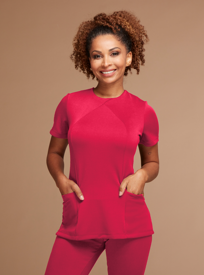 Blusa Minerva manga curta  Trend