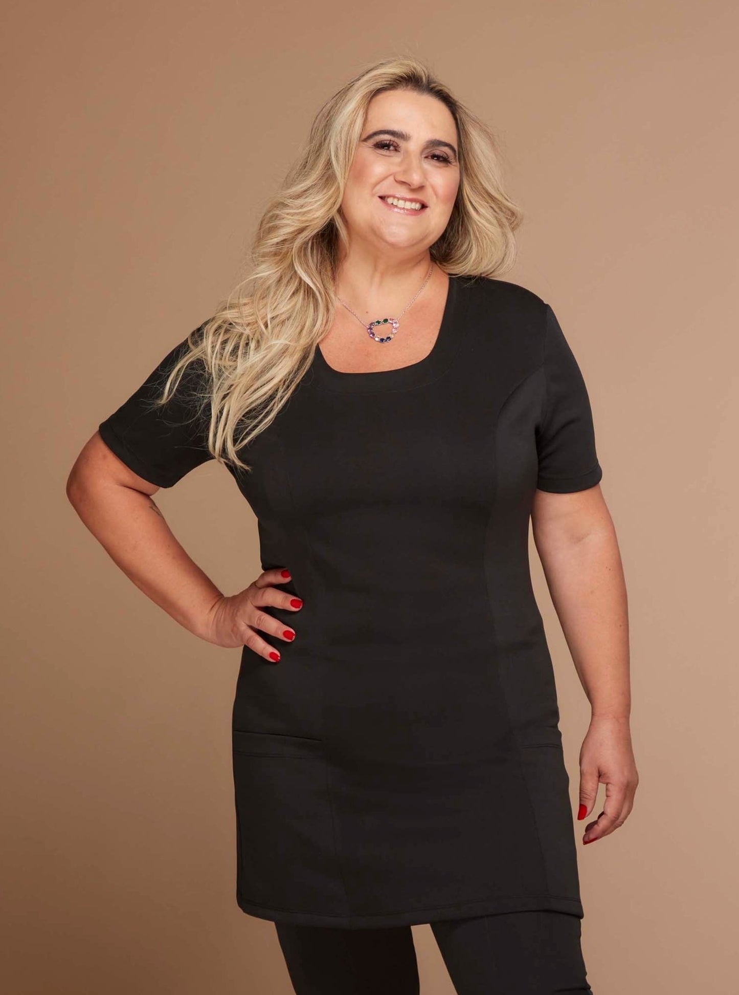 Blusa Vênus manga curta  Top