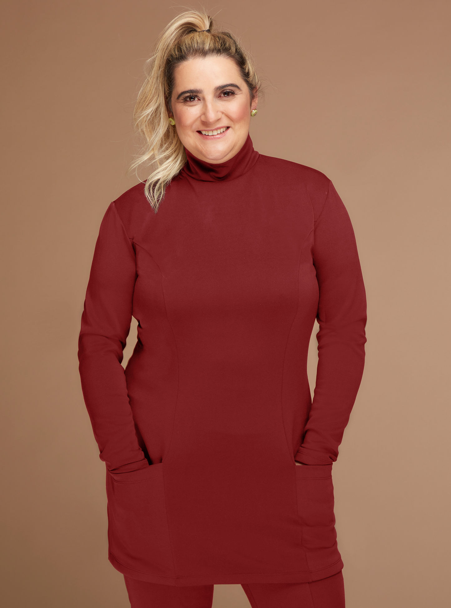 Veste gola alta, manga longa Venus Trend